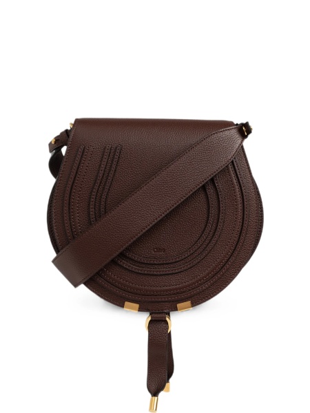Geanta tip postas Chloe marcie maro din piele