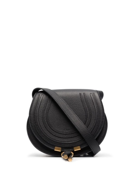 Geanta tip postas Chloe marcie neagra din piele