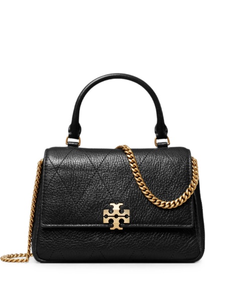 Geanta tip postas Tory Burch neagra din piele