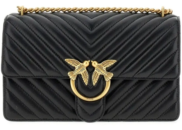 Genti Chevron leather 'Love One Classic' bag