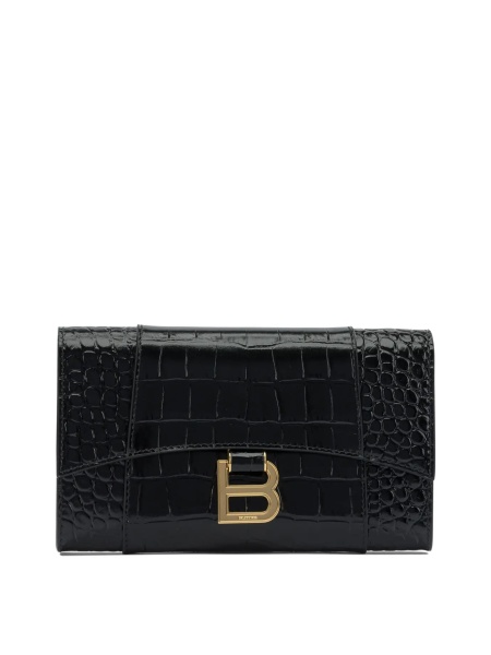 Genti "Hourglass" clutch bag