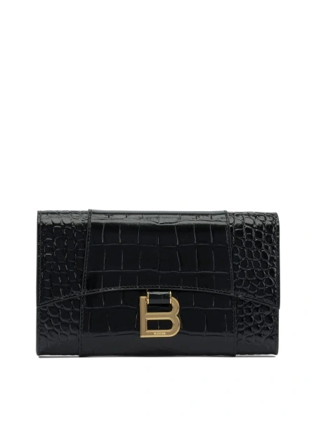 Genti "Hourglass" clutch bag