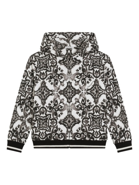 Hanorac Dolce & Gabbana negru din bumbac
