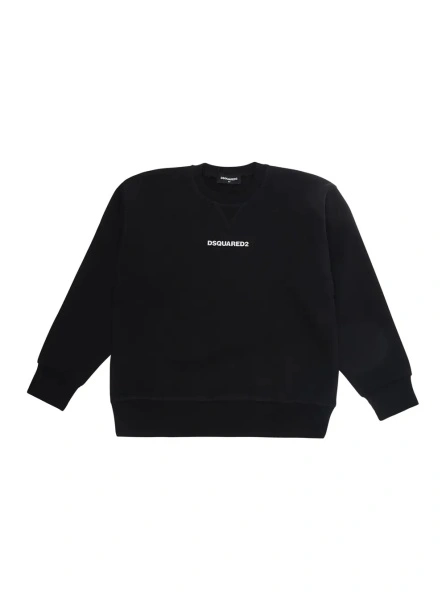 Hanorac DSQUARED2 negru din bumbac