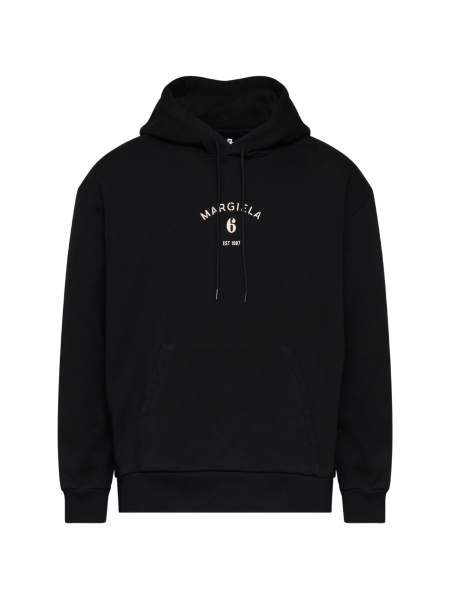 Hanorac MM6 Maison Margiela negru