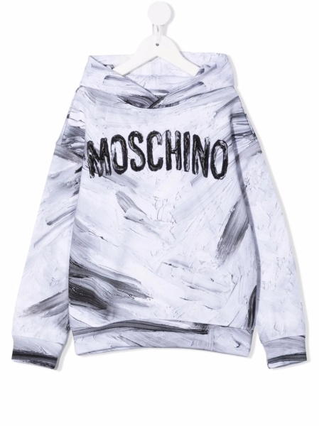 Hanorac Moschino alb