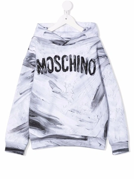Hanorac Moschino alb