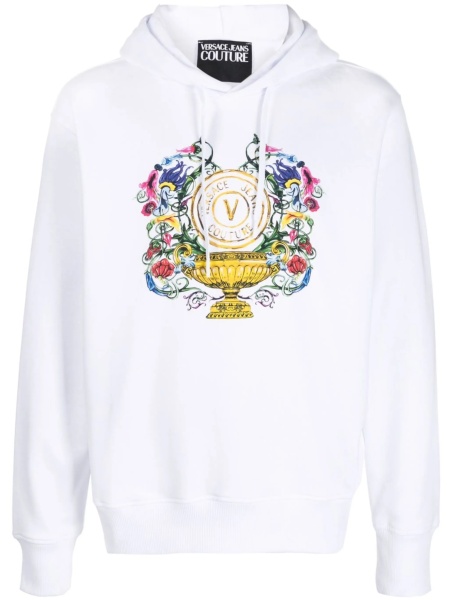 Hanorac Versace Jeans Couture alb