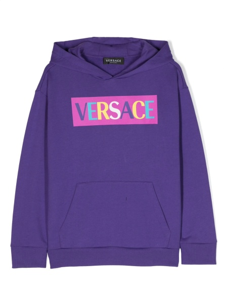 Hanorac Versace violet din bumbac
