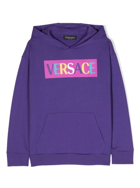 Hanorac Versace violet din bumbac