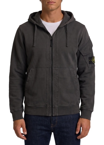 Hanorace Cotton Zip-Up Sweatshirt