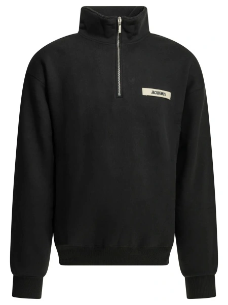 Hanorace "Le Camionneur Gros Grain" Half Zip Sweatshirt