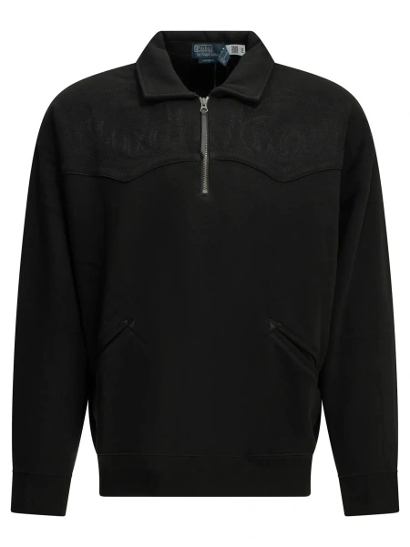 Hanorace "MLB" Polo-Collar Sweatshirt