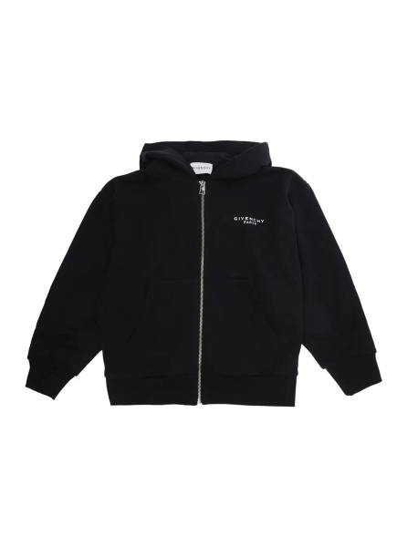 Hanorace Sweatshirt with black cotton logo for Boy