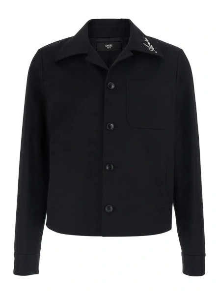 Jacheta AMIRI neagra din bumbac