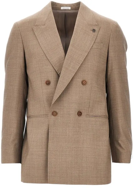 Jacheta 'Arezzo' wool double-breasted jacket