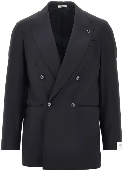 Jacheta 'Arezzo' wool double-breasted jacket