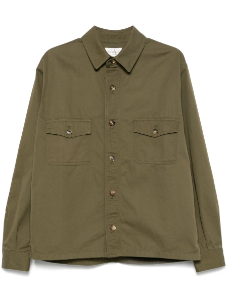 Jacheta camasa Saint Laurent verde