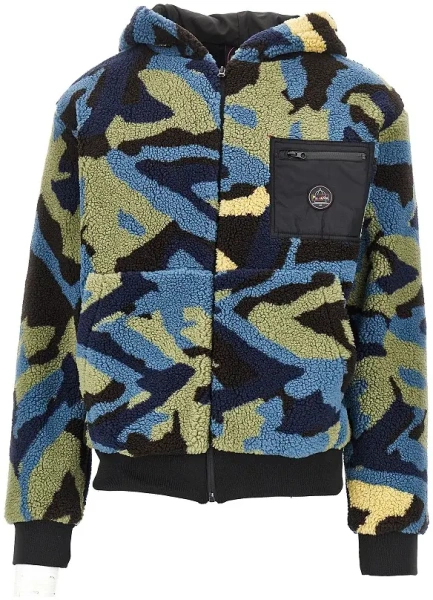 Jacheta Camouflage sherpa blouson