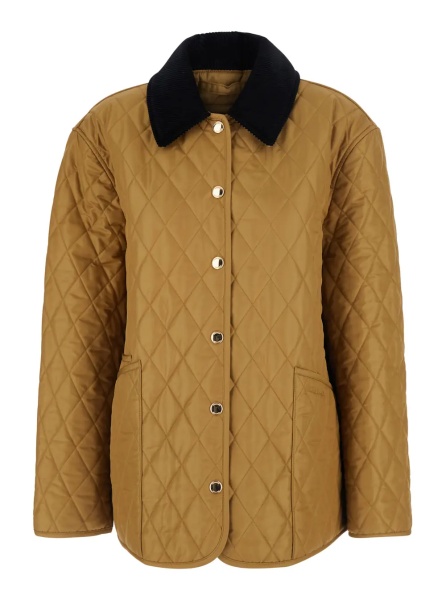 Jacheta 'DRANEFELD' beige Jacket with logo lettering on the front in Tech Fabric women