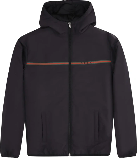 Jacheta Hooded nylon zip Jacket for Boy