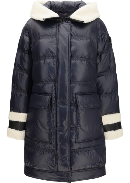 Jacheta Kunto BG 02 shearling-collar puffer Jacket