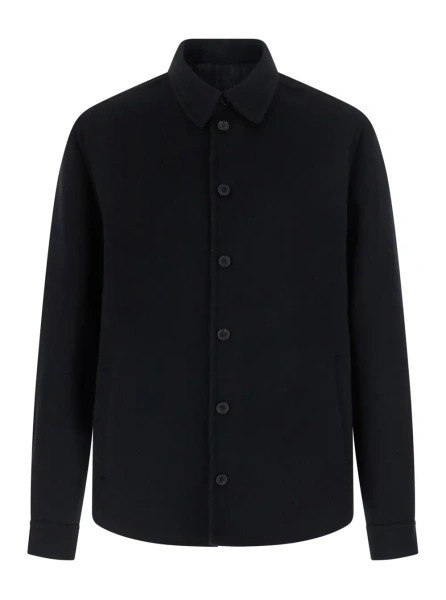 Jacheta LANA DOUBLE FF CAMICIA CON BOTTONI