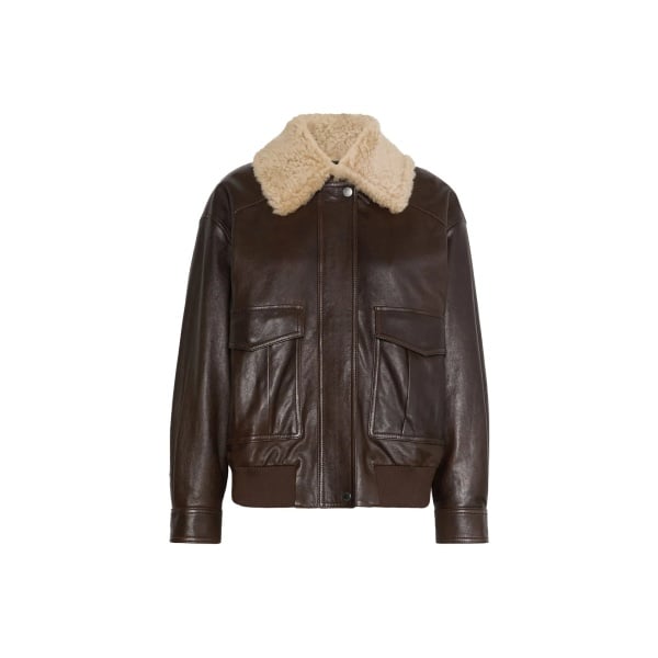 Jacheta Max Mara Weekend Calata Leather Jacket