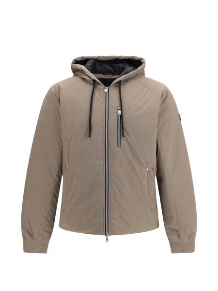 Jacheta Moose Knuckles neutra din elastan si nylon