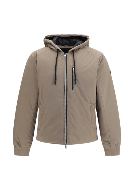 Jacheta Moose Knuckles neutra din elastan si nylon