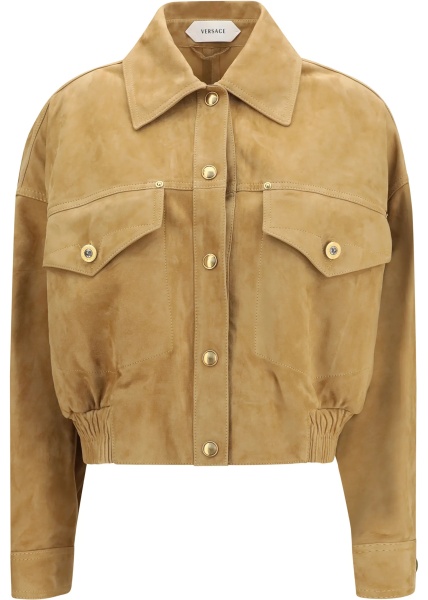Jacheta Suede Blouson Jacket