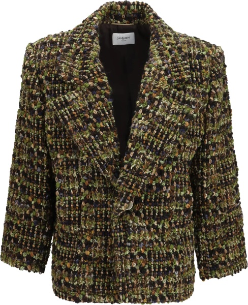 Jacheta Tweed single-breasted Jacket