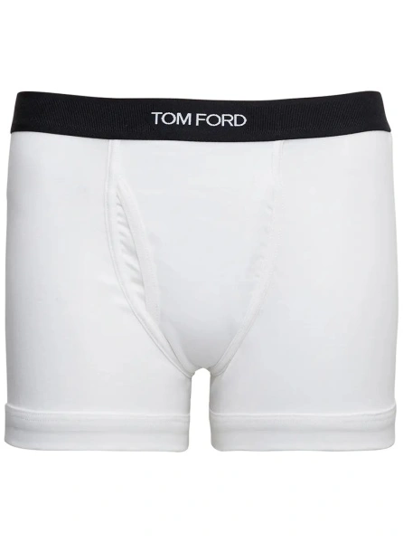 Lenjerie intima Tom Ford alba din bumbac