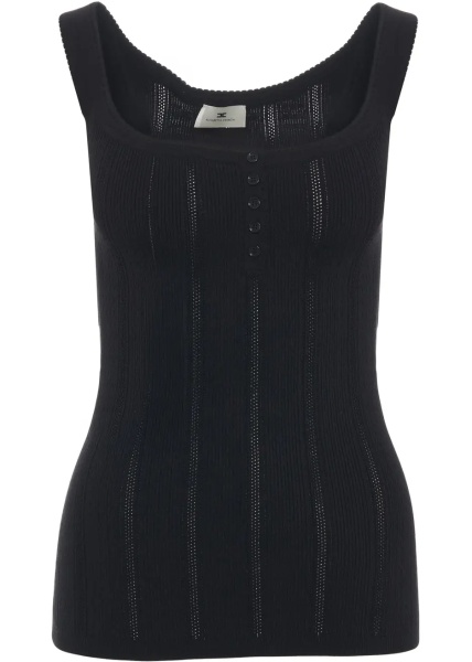 Maiou Top with button closure