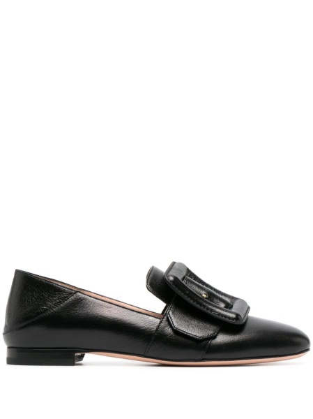Mocasini Bally negri din piele