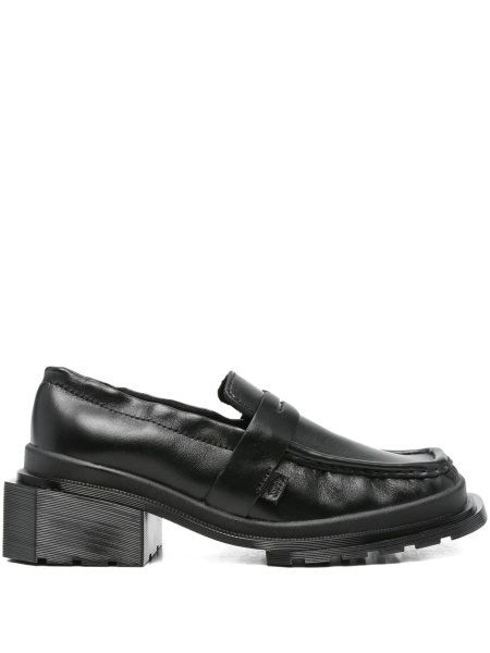 Mocasini Dr. Martens negri din piele
