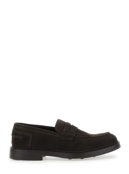 Mocasini Loafers Ondo Bruges with penny and calf lining, 100% Calf, brown, man