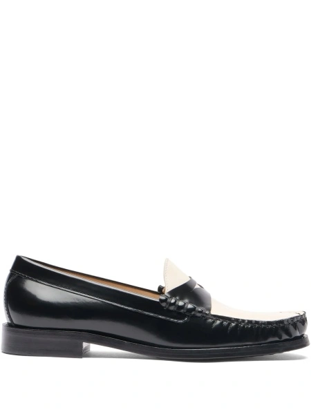 Mocasini Stuart Weitzman negri din piele