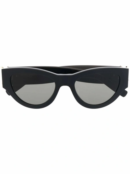Ochelari de soare Saint Laurent negri