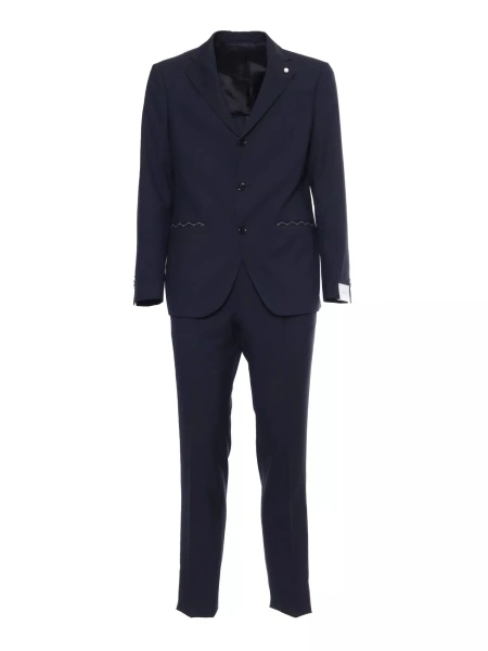 Palton Blue men's suit