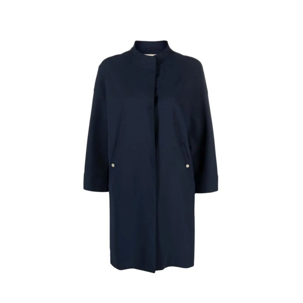 Palton Herno Concealed-Fastening Coat