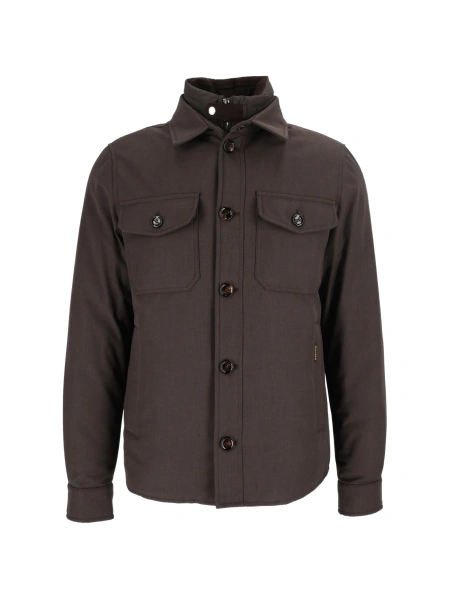 Palton Moorer maro din vascoza si polyester