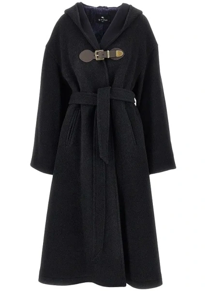 Palton Wool-blend oversized coat