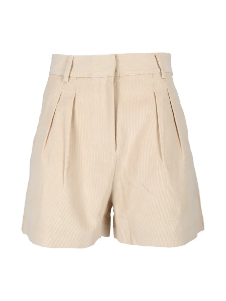 Pantaloni AYA CORDUROY MINI-10 CREAM