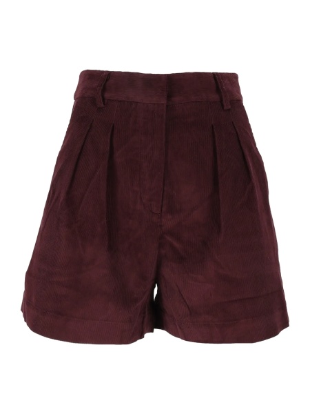 Pantaloni AYA CORDUROY MINI-44M AUBERGINE