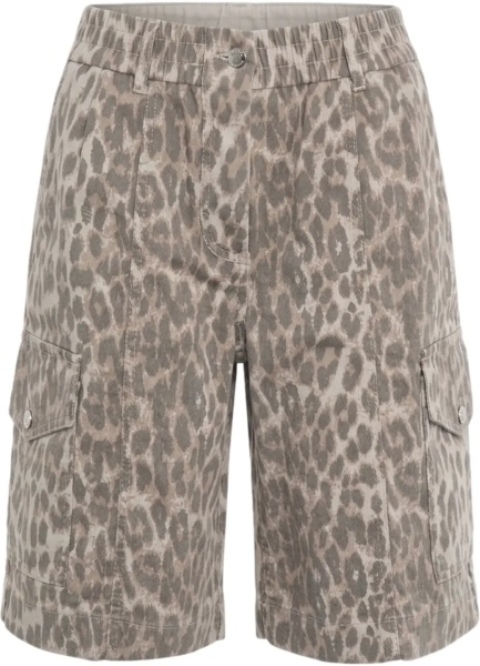 Pantaloni Bermuda mit animal print 'Neeto'