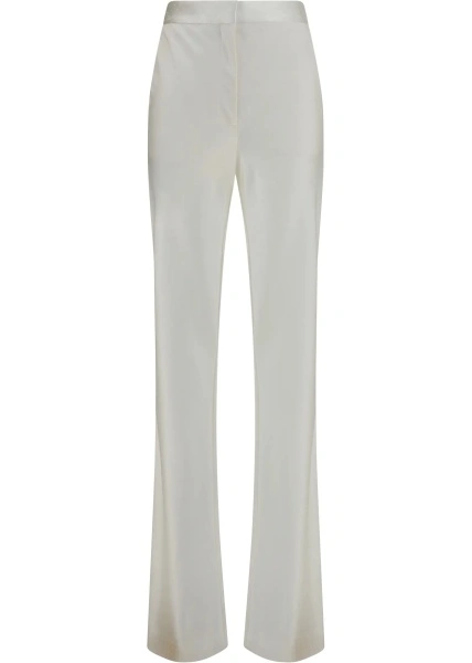 Pantaloni Bias-cut polka-dot Pants