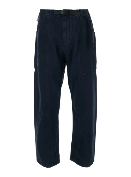 Pantaloni Blue pants with elasticated waist in cotton man