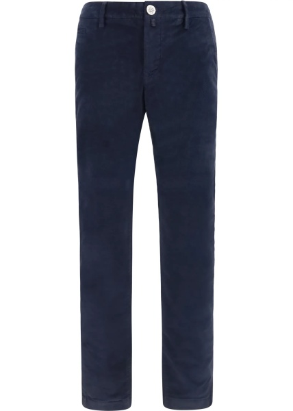 Pantaloni Bobby slim chino Pants in stretch cotton gabardine