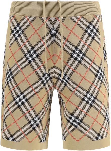 Pantaloni Check cotton blend Shorts